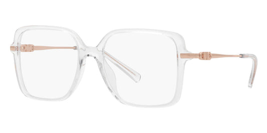 title:Michael Kors Women's 53mm Clear Opticals MK4095U-3015-53;color:Clear frame, Demo Lens