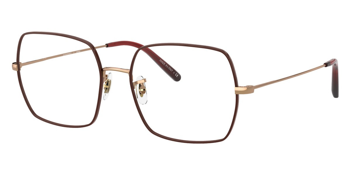 title:Oliver Peoples Women's 54mm Rose Gold Burgundy Opticals OV1279-5037-54;color:Rose Gold Burgundy frame, Demo Lens