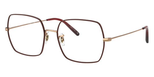 title:Oliver Peoples Women's 54mm Rose Gold Burgundy Opticals OV1279-5037-54;color:Rose Gold Burgundy frame, Demo Lens