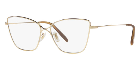 title:Oliver Peoples Women's 55mm Gold Opticals OV1288S-5145SB-55;color:Gold frame, Demo Lens