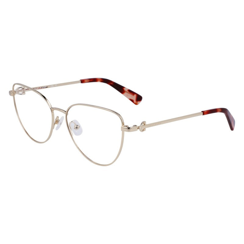 title:Longchamp Women's 54mm Light Gold Opticals LO2158-714;color:Light Gold frame, Demo lens