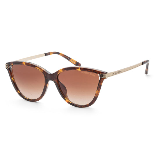 title:Michael Kors Women's 54mm Dark Tortoise Sunglasses MK2139U-300613-54;color:Dark Tortoise frame, Brown Gradient lens