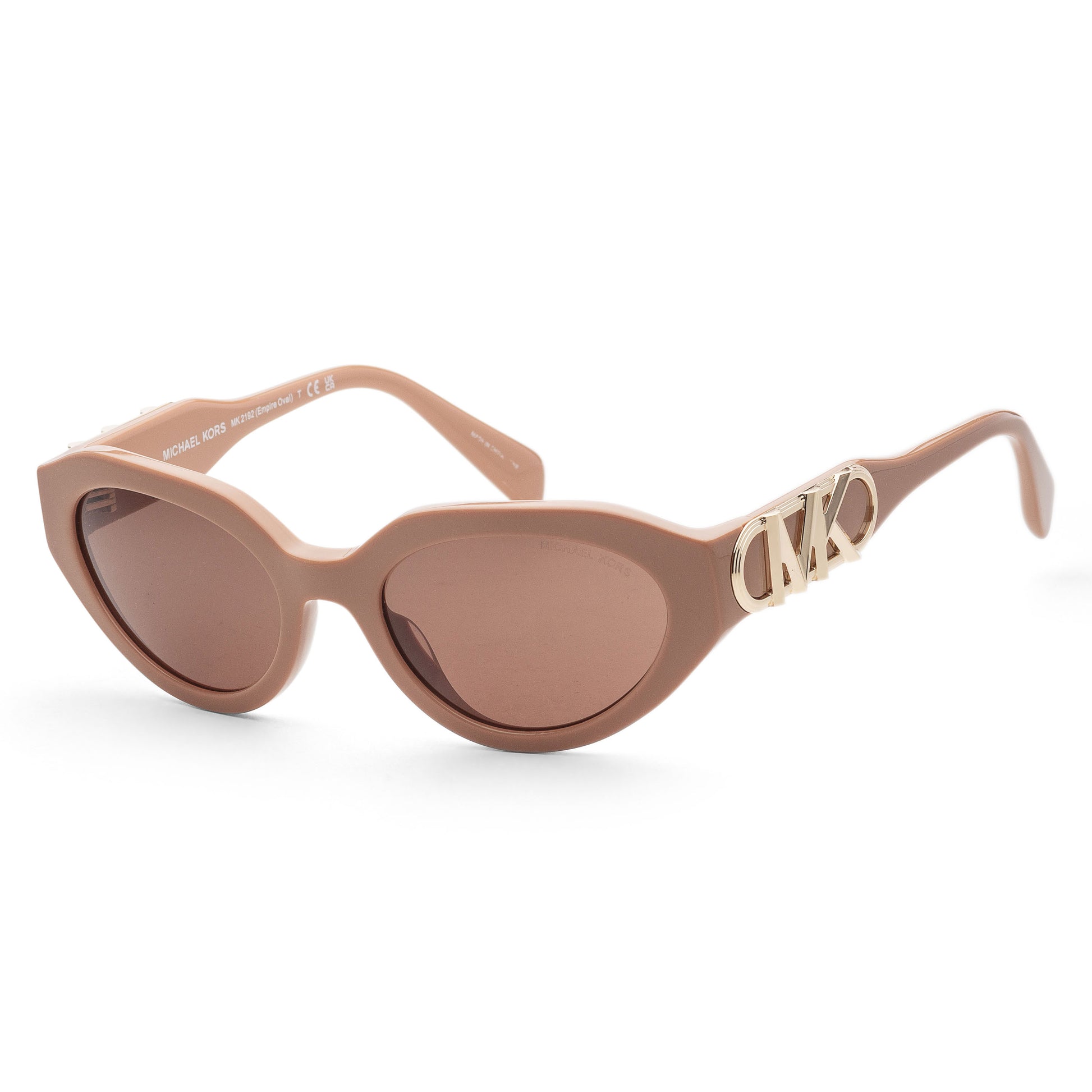 title:Michael Kors Women's 53mm Camel Sunglasses MK2192-355573-53;color:Camel frame, Brown Sold lens