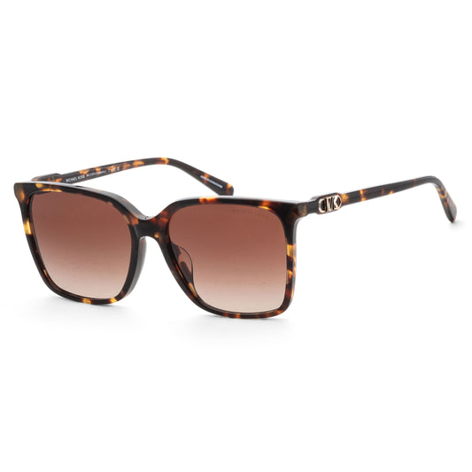 title:Michael Kors Women's 56mm Dark Tortoise Sunglasses MK2197U-300613-56;color:Dark Tortoise frame, Brown Gradient lens