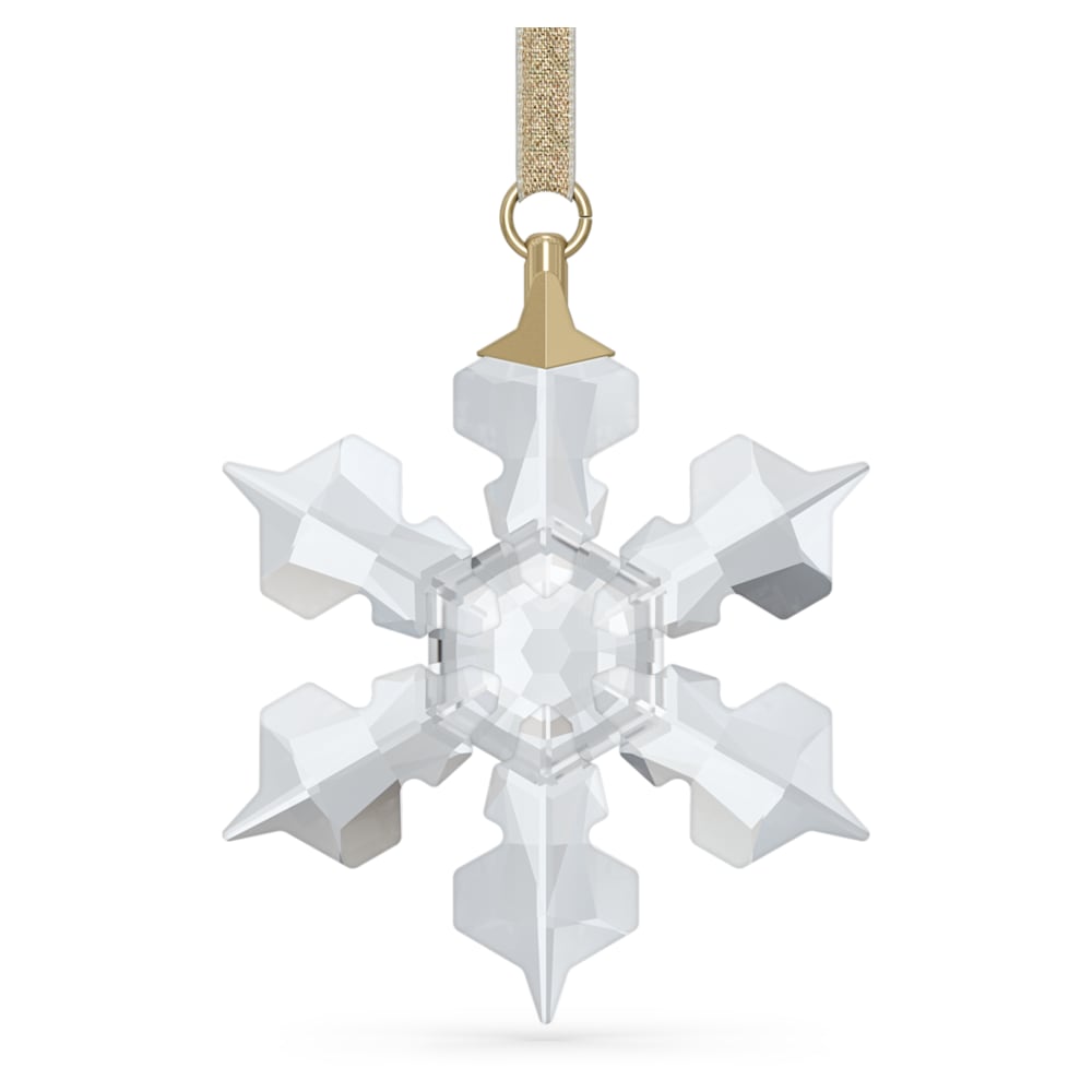 title:Swarovski Little Snowflake White Crystal Ornament 5621017;color:White