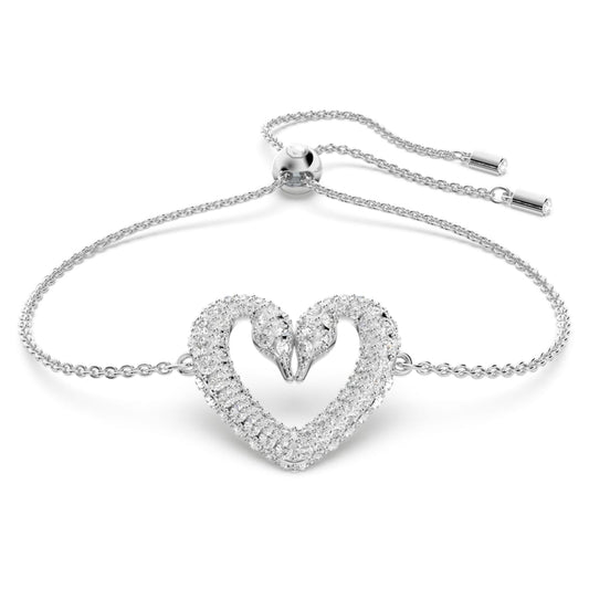 title:Swarovski Women's Una White Crystal Bracelet 5625534;color:White