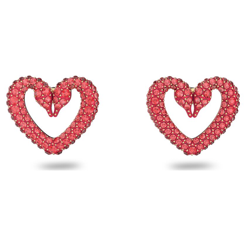 title:Swarovski Una Red Swarovski Crystal Women's Earrings 5649005;color:Red