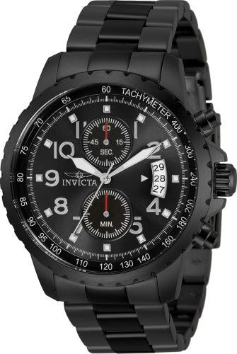 title:Invicta Men's Specialty 45mm Quartz Chronograph Watch IN-13787;color:Black