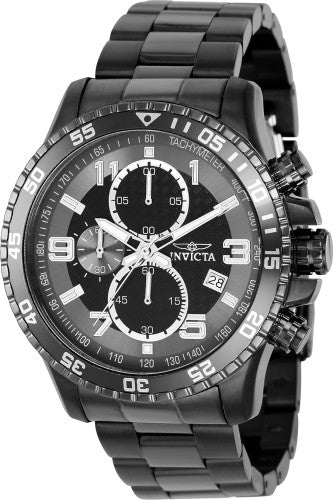 title:Invicta Men's Specialty 45mm Quartz Chronograph Watch IN-37148;color:Black