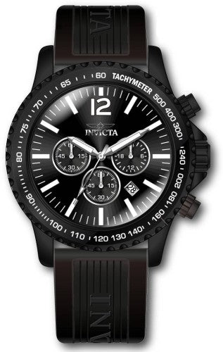 title:Invicta Men's Specialty 48mm Quartz Chronograph Watch IN-46354;color:Black