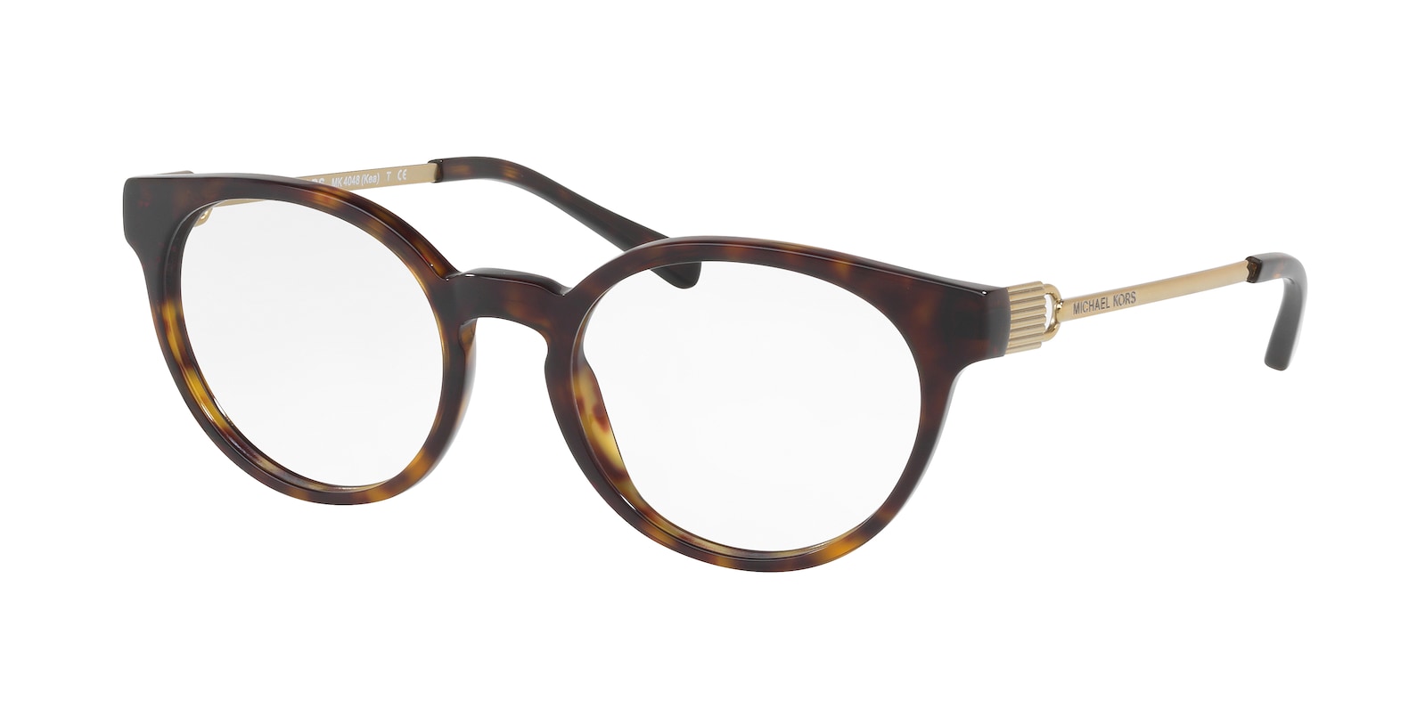 title:Michael Kors Women's 51mm Dark Tortoise Opticals MK4048-3293-51;color:Dark Tortoise