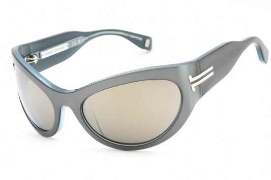 title:Marc Jacobs Women's 61mm Silver Sunglasses MJ1087S-0YB7-T4;color:Silver frame, Grey lens