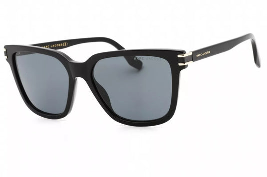 title:Marc Jacobs Women's 57mm Black Sunglasses MARC567S-0807-IR;color:Black frame, Grey lens