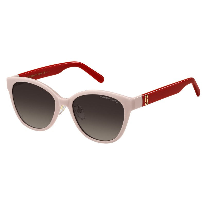 title:Marc Jacobs Women's 55mm Pink Sunglasses MARC648GS-0C48-HA;color:Pink frame, Brown Gradient lens