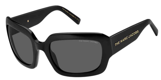 title:Marc Jacobs Women's 59mm Black Sunglasses MARC574S-0807-IR;color:Black frame, Grey lens