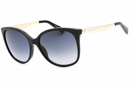 title:Marc Jacobs Women's 56mm Black Sunglasses MARC203S-0807-9O;color:Black frame, Grey Gradient lens