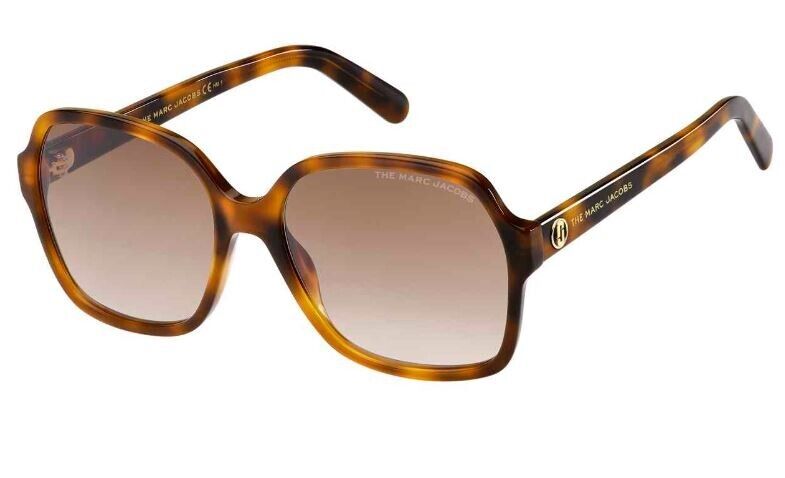 title:Marc Jacobs Women's 57mm Havana Sunglasses MARC526S-0086-HA;color:Havana frame, Brown Gradient lens