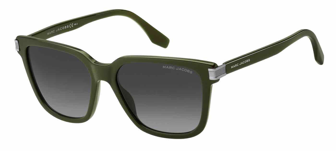 title:Marc Jacobs Men's 57mm Green Sunglasses MARC567S-01ED-9O;color:Green frame, Grey Gradient lens