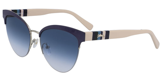 title:Longchamp Women's 55mm Blue Sunglasses LO111S-424;color:Blue frame, Blue Gradient lens