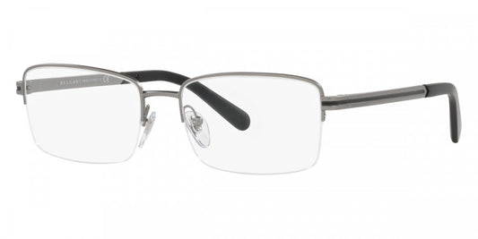 title:Bulgari Men's 56 mm Matte Gunmetal Opticals BV1111-195-56;color:Matte Gunmetal frame, Demo lens