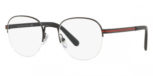 title:Bulgari Men's 52 mm Matte Black Opticals BV1114-128-52;color:Matte Black frame, Demo lens