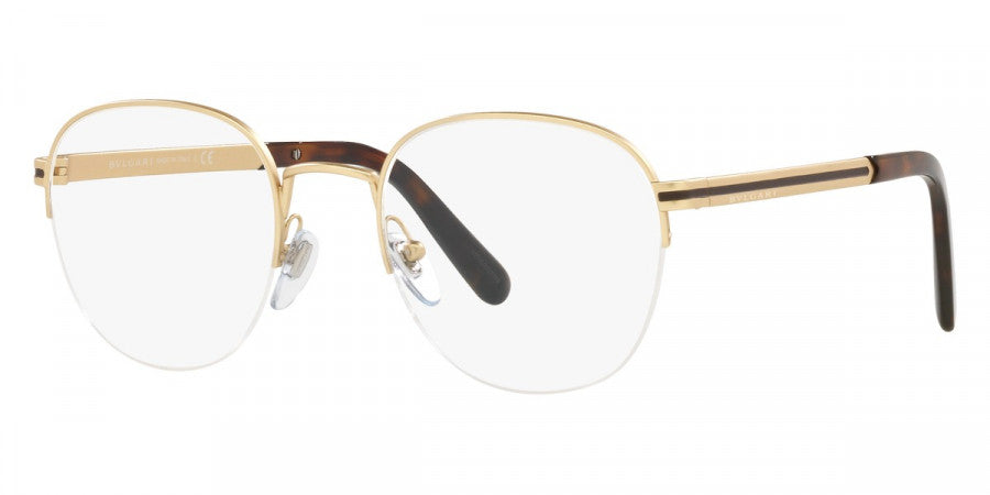 title:Bulgari Men's 52 mm Matte Pale Gold Opticals BV1114-2022-52;color:Matte Pale Gold frame, Demo lens