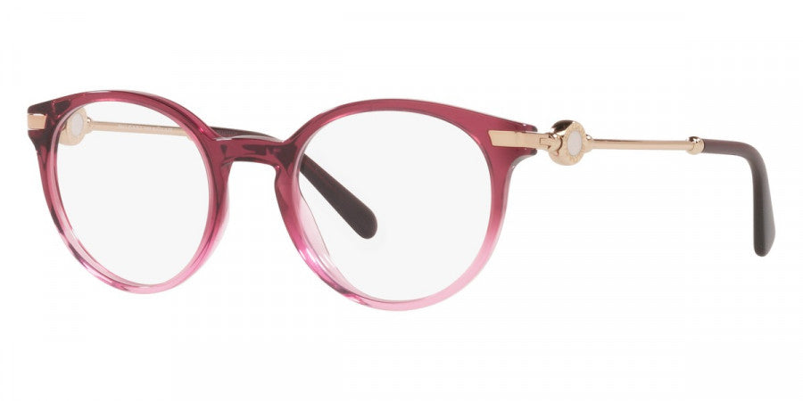 title:Bulgari Women's 50 mm Violet Gradient Pink Opticals BV4202-5477-50;color:Violet Gradient Pink frame, Demo lens