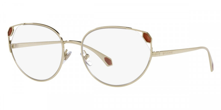 title:Bulgari Women's 56 mm Pale Gold Sunglasses BV6177-278-M4-56;color:Pale Gold frame, Photo Clear To Brown lens