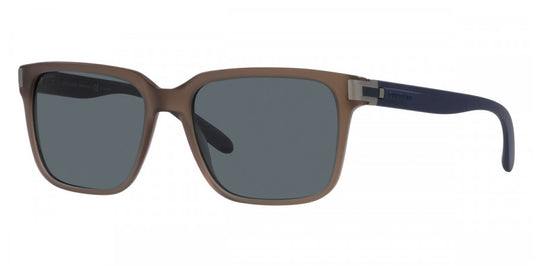 title:Bulgari Men's 56 mm Matte Taupe Sunglasses BV7036-5262R5-56;color:Matte Taupe frame, Blue lens