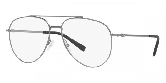 title:Armani Exchange Men's 58mm Matte Gunmetal Opticals AX1055-6017-58;color:Matte Gunmetal frame, Demo lens