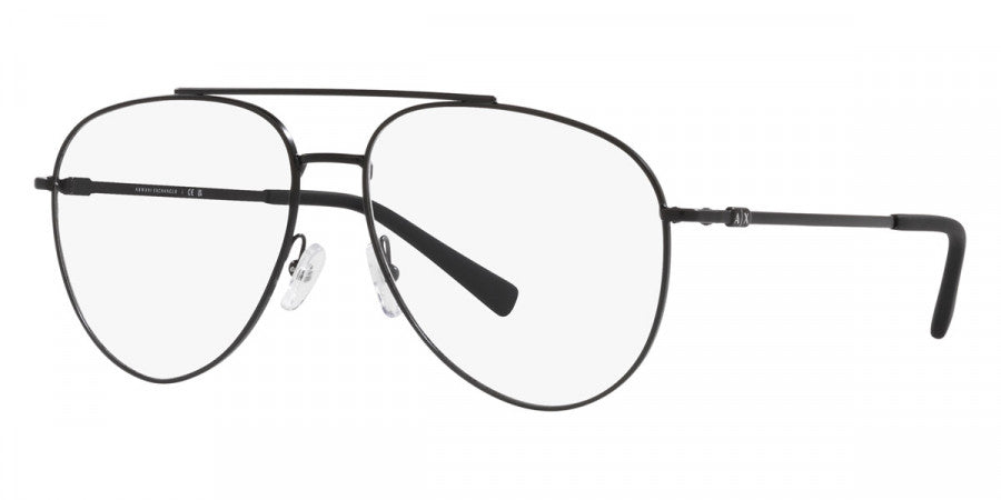 title:Armani Exchange Men's 58mm Matte Black Opticals AX1055-6000-58;color:Matte Black frame, Demo Lens lens