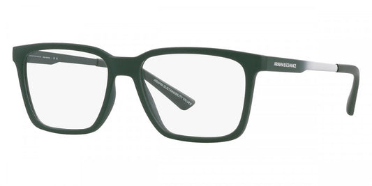 title:Armani Exchange Men's 55mm Matte Green Opticals AX3103-8301-55;color:Matte Green frame, Demo lens