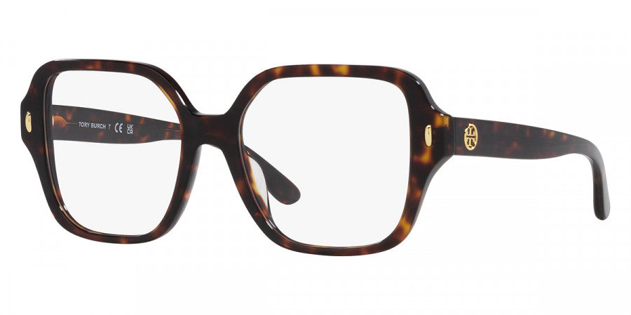 title:Tory Burch Women's 54mm Dark Tortoise Opticals TY2134U-1728-54;color:Dark Tortoise frame, Demo lens