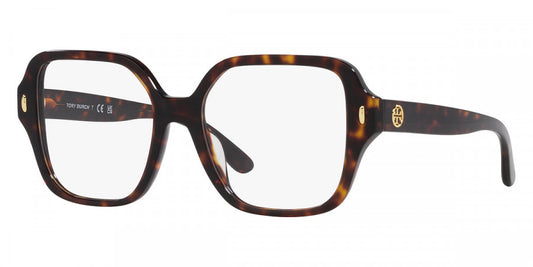 title:Tory Burch Women's 54mm Dark Tortoise Opticals TY2134U-1728-54;color:Dark Tortoise frame, Demo lens