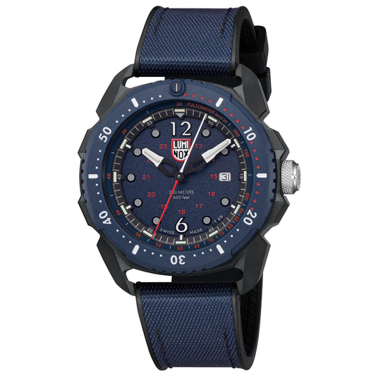 title:Luminox Men's ICE-SAR 46mm Quartz Watch XL.1053;color:Blue