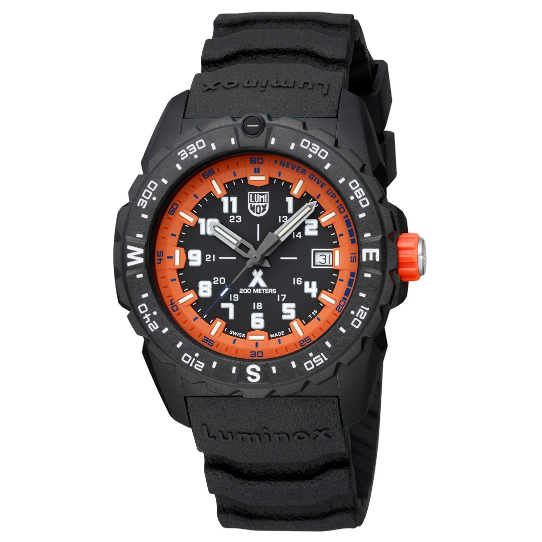 title:Luminox Men's Bear Gyrlls Mountain 43mm Quartz Watch XB.3739;color:Black