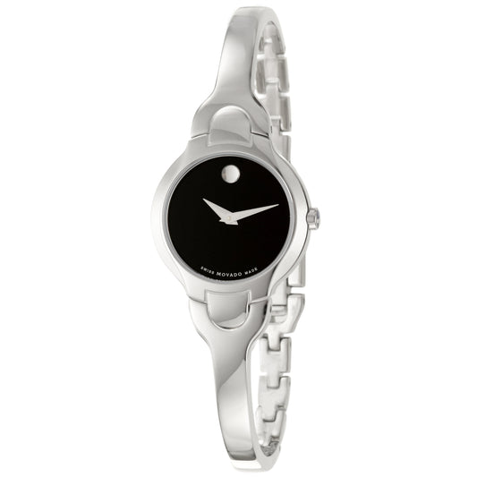 title:Movado Women's Kara 24mm Quartz Watch 0605247;color:Silver