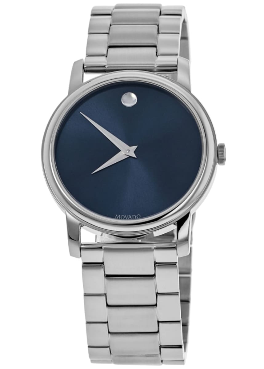 title:Movado Men's Classic 39mm Quartz Watch 2100015;color:Silver