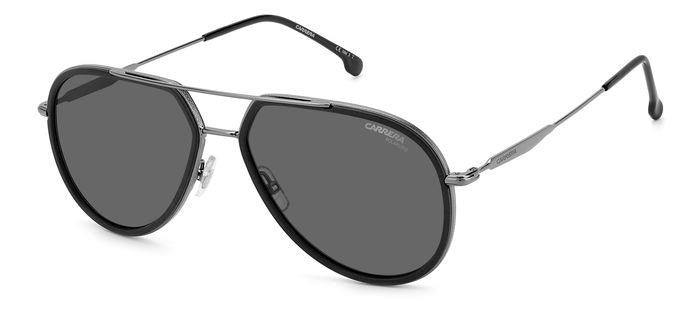 title:Carrera Unisex 58mm Black Polarized Sunglasses CA295S-003-58;color:Black frame, Grey lens