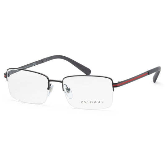 title:Bulgari Men's 56 mm Matte Black Opticals BV1111-128-56;color:Matte Black frame, Demo lens