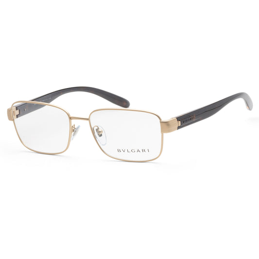 title:Bulgari Men's 56 mm Matte Pale Gold Opticals BV1113-2022-56;color:Matte Pale Gold frame, Demo lens