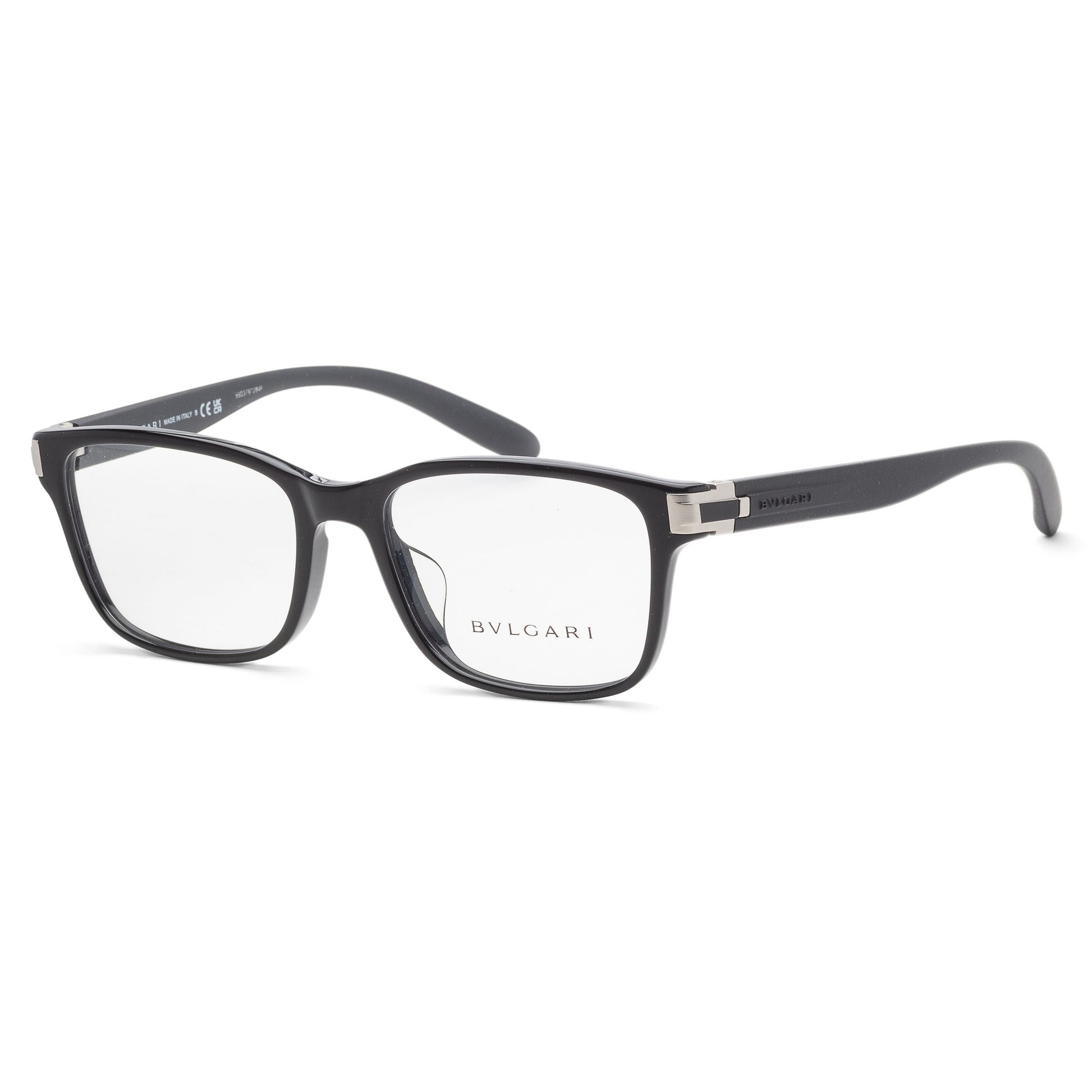 title:Bulgari Men's 55 mm Black Opticals BV3051F-501-55;color:Black frame, Demo lens