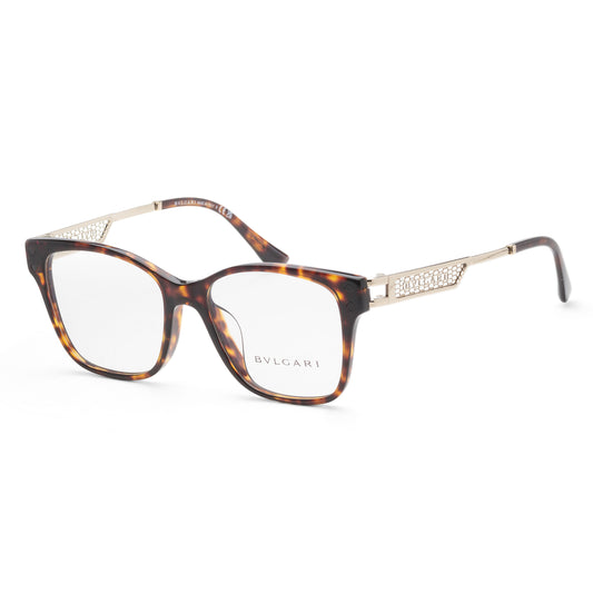 title:Bulgari Women's 53 mm Havana Opticals BV4213F-504-53;color:Havana frame, Demo lens