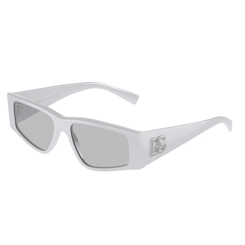 title:Dolce & Gabbana Men's 55mm Light Grey Sunglasses DG4453-341887-55;color:Light Grey frame, Light Grey lens