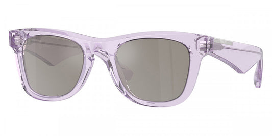 title:Burberry Men's 50mm Violet Sunglasses BE4426-40956G-50;color:Violet frame, Light Grey Mirror Silver lens