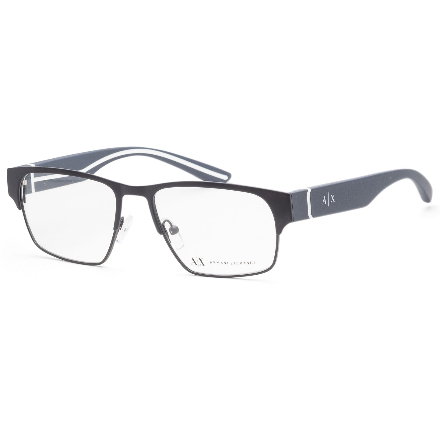 title:Armani Exchange Men's 54mm Matte Blue Opticals AX1059-6099-54;color:Matte Blue frame, Demo Lens lens