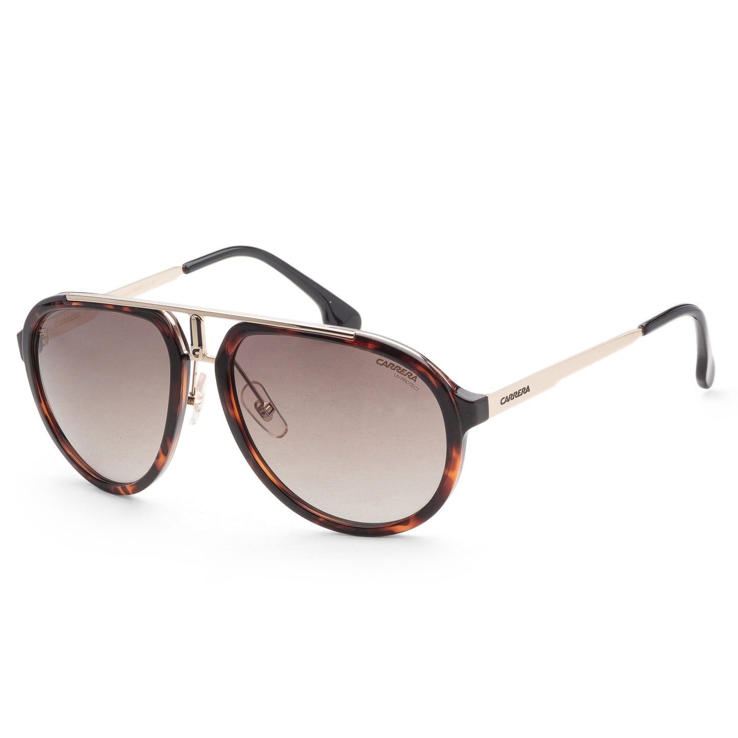 title:Carrera Unisex 58mm Havana Gold Sunglasses CA1003SSAM-02IK-58;color:Havana Gold frame, Brown Gradient lens