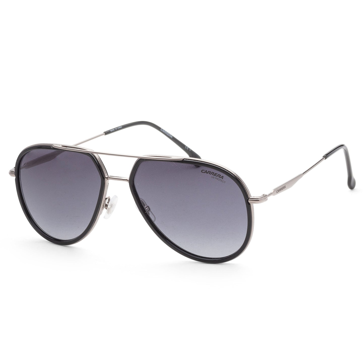 title:Carrera Unisex 58mm Black Sunglasses CA295S-807-58;color:Black frame, Grey Gradient lens