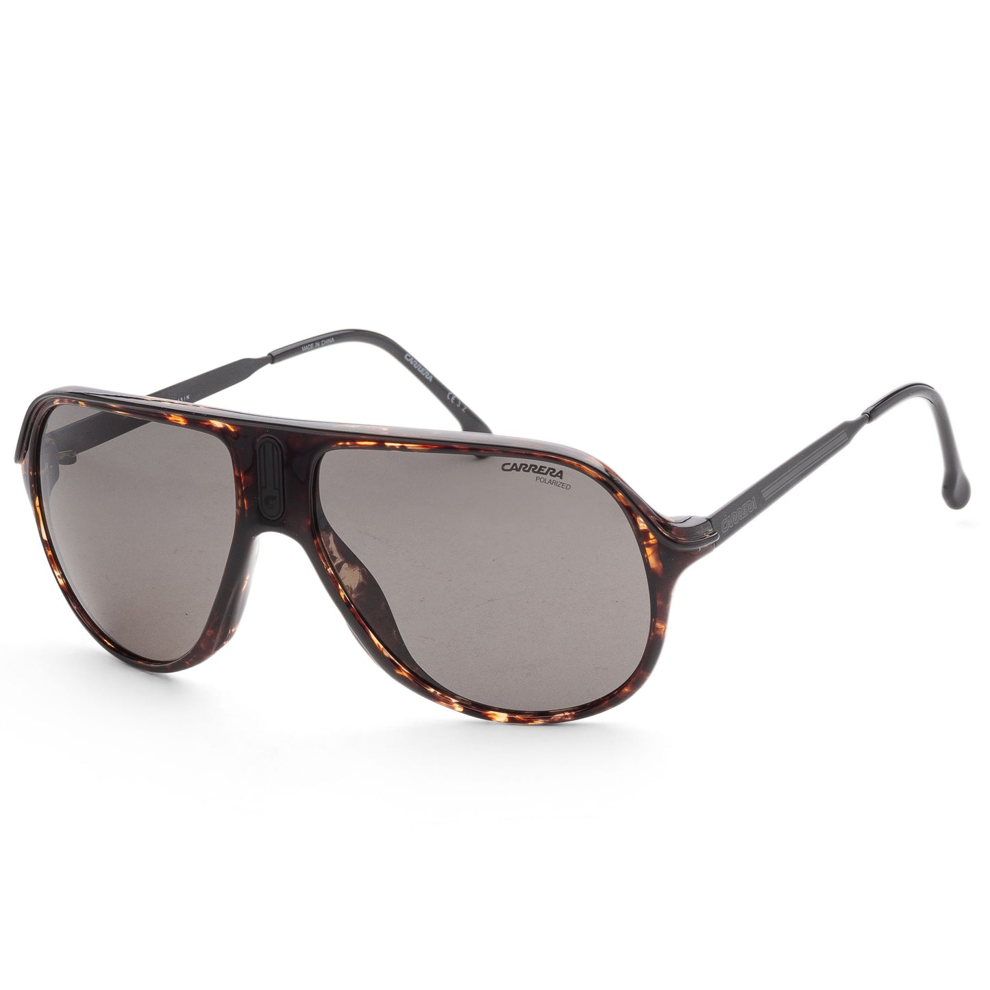 title:Carrera Women's Safari 62mm Havana Polarized Sunglasses SAFARI-65N-WR9-62;color:Havana frame, Grey lens