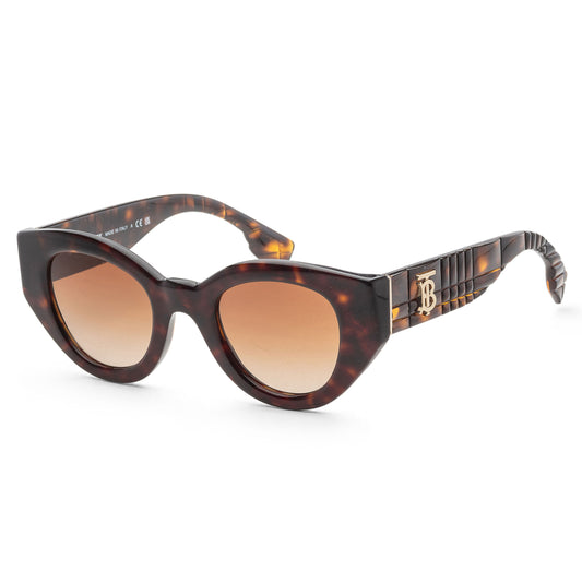 title:Burberry Women's 47mm Dark Havana Sunglasses BE4390-300213-47;color:Dark Havana